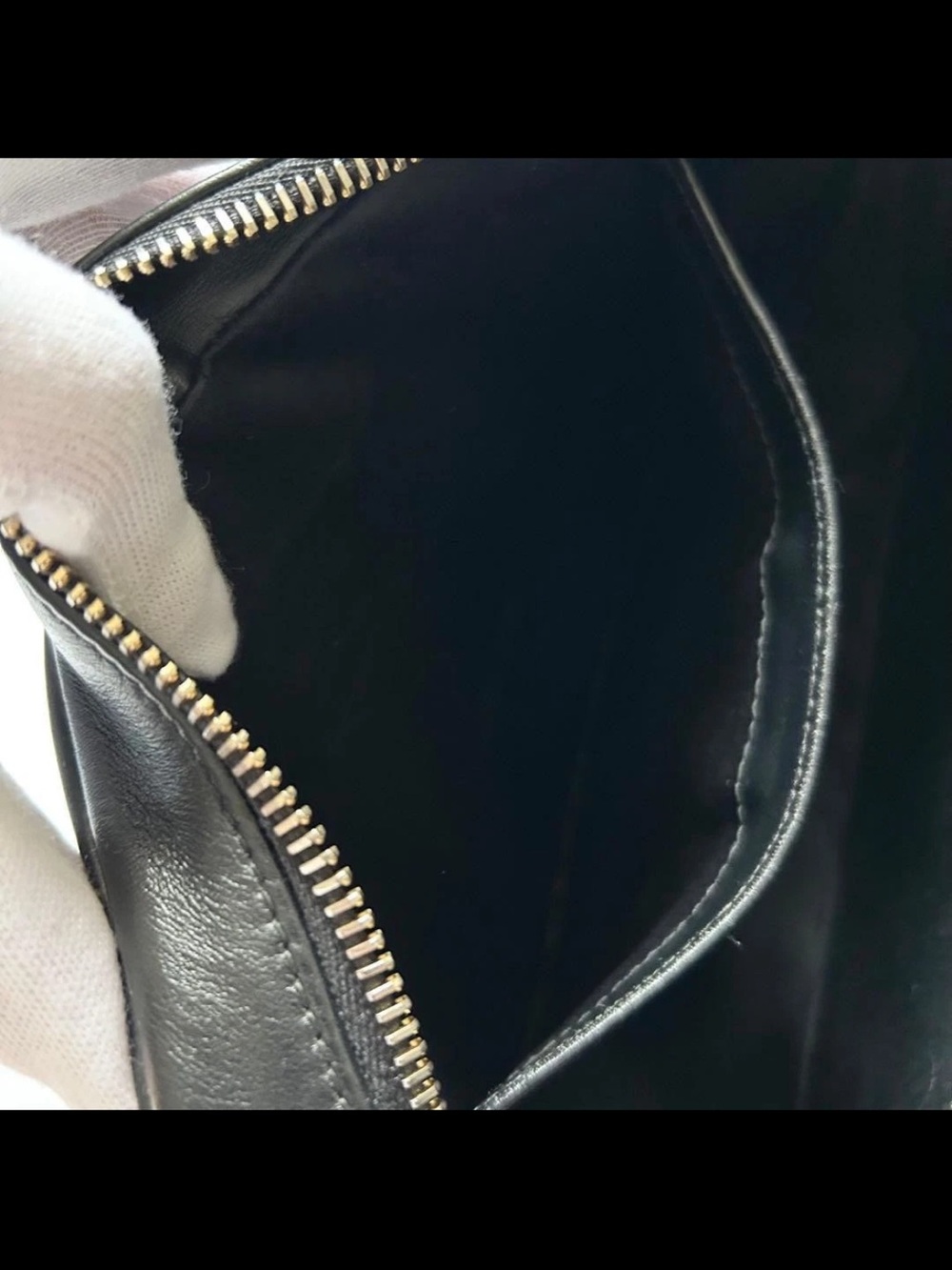 Miu Miu Black Quilted Camera Bag with Gold Chain Accent - Picture 12 of 14